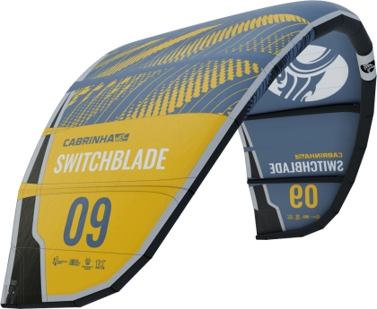 2022 Kite Kites Cabrinha Switchblade 07 C2 / Azul Amarillo COMBO CON BARRA image