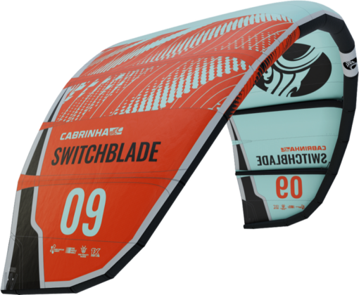 2022 Kite Kites Cabrinha Switchblade 14 C3 / Celeste Rojo COMBO CON BARRA image