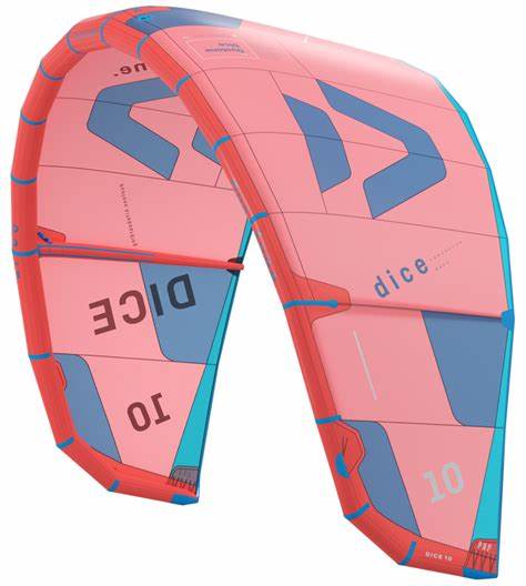 2023 Kite Kites Duotone Dice 06 C1 Coral Red (2022 carry-over) image