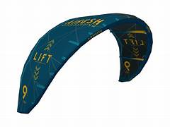 2022 Kite Kites Airush Lift V2 09 Slate and Teal (3054220001008) image